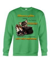 Chihuahua Silence is very suspicious Gift for you Crewneck Sweatshirt tile