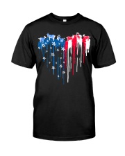 Goat freedom colors Classic T-Shirt front