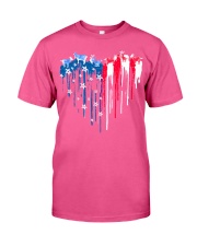 Goat freedom colors Classic T-Shirt tile