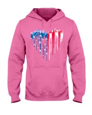 Goat freedom colors Hooded Sweatshirt tile