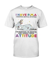 Goat i have attitude goat lovers Classic T-Shirt front
