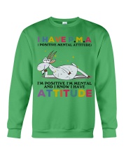 Goat i have attitude goat lovers Crewneck Sweatshirt tile