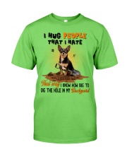 Chihuahua I hug people that I hate Gift for you Classic T-Shirt tile