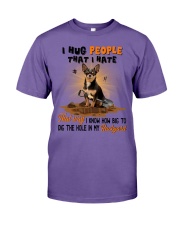 Chihuahua I hug people that I hate Gift for you Premium Fit Mens Tee tile