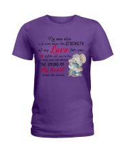 Elephant no one else gift for elephant lover Ladies T-Shirt tile