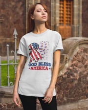 Dachshund God bless America Gift for u Classic T-Shirt apparel-classic-tshirt-lifestyle-06