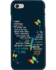 Widow butterfly we are together again Phone Case tile