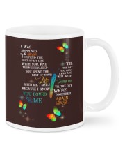 Widow butterfly we are together again Mugs tile