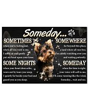 Yorkshire Terrier Sometimes when you're feeling sad 17x11 Poster front