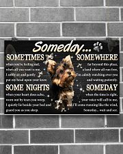 Yorkshire Terrier Sometimes when you're feeling sad 17x11 Poster poster-landscape-17x11-lifestyle-18