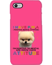 Pomeranian i have attitude pomeranian lovers Phone Case tile