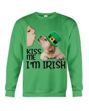 Golden retriever kiss me dog mom Crewneck Sweatshirt tile
