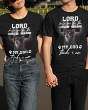 Chihuahua thinks i am chihuahua lovers Classic T-Shirt apparel-classic-tshirt-lifestyle-front-146