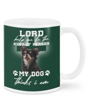Chihuahua thinks i am chihuahua lovers Mugs tile