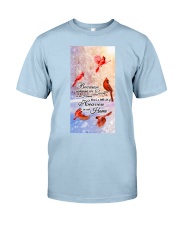Cardinal bird Heaven in home Gift for you Classic T-Shirt tile