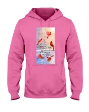Cardinal bird Heaven in home Gift for you Hooded Sweatshirt tile