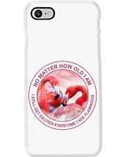 Flamingo no matter bird lover Phone Case tile