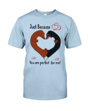 Dachshund perfect for me dachshund lover dog mom Classic T-Shirt tile
