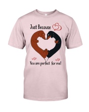 Dachshund perfect for me dachshund lover dog mom Premium Fit Mens Tee tile