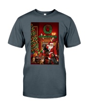 Dachshund Santa Warm and Cozy House Gift For Christmas Classic T-Shirt tile