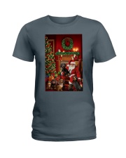 Dachshund Santa Warm and Cozy House Gift For Christmas Ladies T-Shirt tile