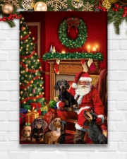 Dachshund Santa Warm and Cozy House Gift For Christmas 24x36 Poster aos-poster-portrait-24x36-lifestyle-21
