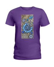 Turtle magical turtle lovers Ladies T-Shirt tile