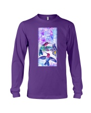 Hummingbird gorgeous wings Gift for bird lover Long Sleeve Tee tile