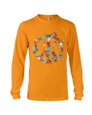 Hummingbird and peace gift for you Long Sleeve Tee tile