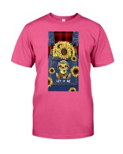 Sloth let it be sunflowers sloth lovers Premium Fit Mens Tee tile