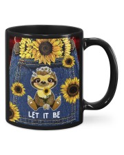 Sloth let it be sunflowers sloth lovers Mugs tile