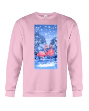 Flamingo winter sky phone case Crewneck Sweatshirt tile