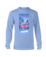 Flamingo winter sky phone case Long Sleeve Tee tile