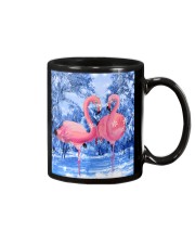 Flamingo winter sky phone case Mug tile
