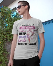 Butterfly take a deep breath Classic T-Shirt apparel-classic-tshirt-lifestyle-17