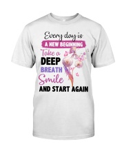 Butterfly take a deep breath Classic T-Shirt front