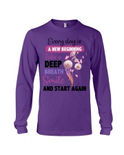 Butterfly take a deep breath Long Sleeve Tee tile