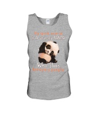 Panda annoying people panda lovers Unisex Tank tile