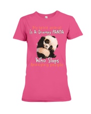 Panda annoying people panda lovers Premium Fit Ladies Tee tile