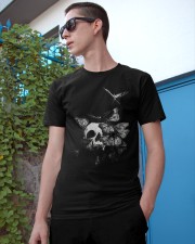 Butterfly cool skull shadow Classic T-Shirt apparel-classic-tshirt-lifestyle-17