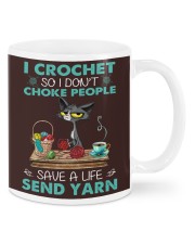 Cat Crochet save a live gift for you Mugs tile