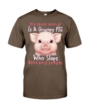 Pig annoying people pig lovers Classic T-Shirt tile
