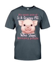 Pig annoying people pig lovers Classic T-Shirt front