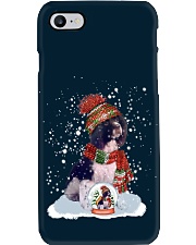 English springer spaniel christmas ball Phone Case tile