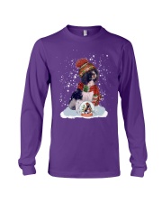 English springer spaniel christmas ball Long Sleeve Tee tile