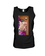 Pig magical gift for pig lover Unisex Tank tile