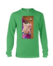 Pig magical gift for pig lover Long Sleeve Tee tile
