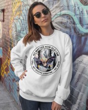 Bat no matter bat lovers Crewneck Sweatshirt lifestyle-unisex-sweatshirt-front-3