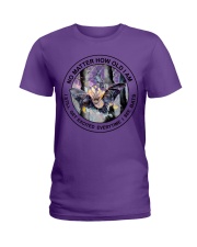 Bat no matter bat lovers Ladies T-Shirt tile