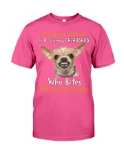 Chihuahua annoying people chihuahua lover dog mom Classic T-Shirt tile